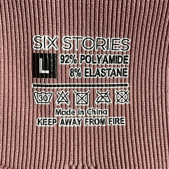 Six Stories Mauve Leggings - Picture 9 of 10